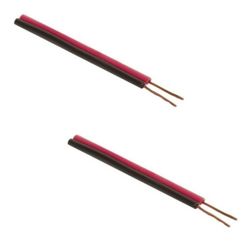 Combo 10 Metros Cable Paralelo Bipolar Rojo Y Negro X 0,50mm