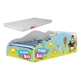 Cama Carro Mini Diversos Personagens Para Meninos C/ Colchão