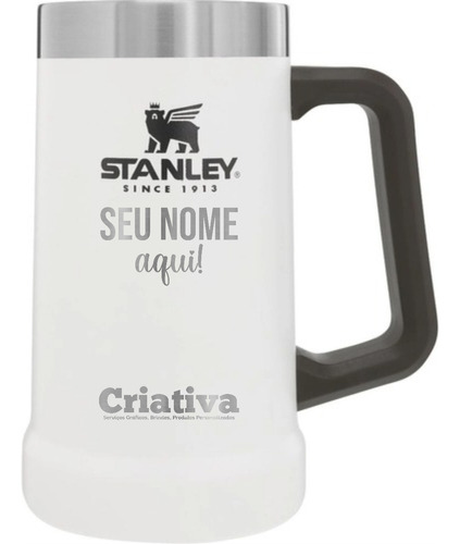 Caneca Térmica Para Chopp 709ml Stanley Personalizada Com Nf