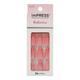 Kiss Impress Unhas Autocolantes Fancy Bailarina