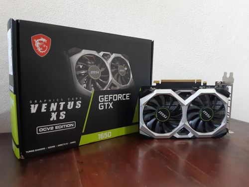 Placa De Video Msi Geforce Gtx 1650 D6 Ventus Xs Ocv2