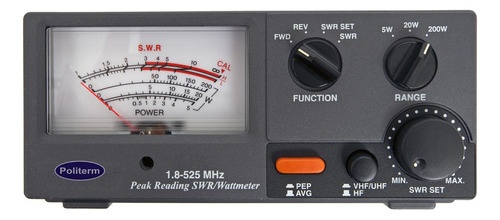 Wattímetro Analógico De Bancada De Rádio Frequencia