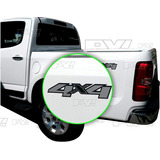 2 Calcos 4x4 Chevrolet S10 2019 2020 2021 2022 2023 Ploteoya