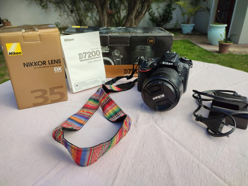 D7200 Impecable Con Kit 18/140