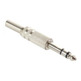 Conector Plug De Audio De 6.3 Mm Estéreo De Metal 5 Piezas