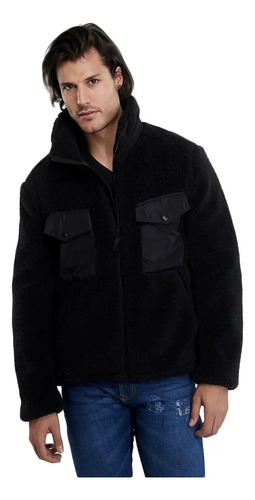 Sudadera Negro Con Bolsas D.e.e.p Selection Para Hombre