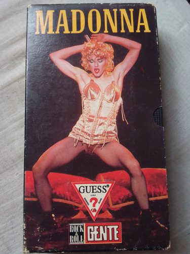 Madonna Cassette Vhs Pal N (revista Gente)