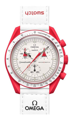 Reloj Swatch X Omega Mars Agente Oficial C