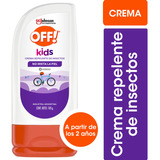 Off Kids Repelente Crema Niños X90g - 3 Unidades