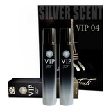 Perfume Vip 04 Silver Fragrância Importada Scent - Kit Com 2 Perfumes