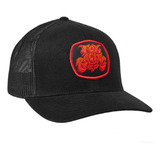 Gorra Fox Colel Flexflit Hat Color Negro 100% Original