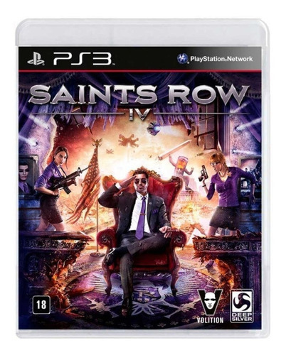 Juego Saints Row Iv Para Ps3 Fisico Usado