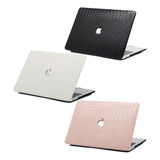 Case Capa Couro Notebook Para Macbook 2020 Pro 13.3pol. 