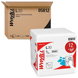 Wypall L30 Rdc Toallas (05.812), Fuerte Y Suave Wipes, Blanc