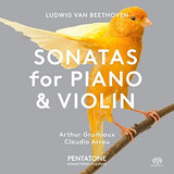 Sacd Beethoven Sonatas For Piano And Violin - Arthur Grumia