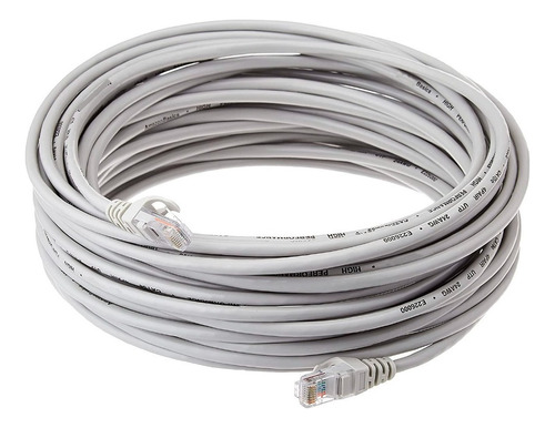 Cable Ethernet Cat6e 20m - Conector Rj45 - Alta Velocidad - 