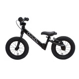 Bicicleta De Balanceo Y Pedales Para Niños (2en1) - Negra