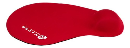 Mousepad Naceb Na-549ro Soporte De Gel Rojo