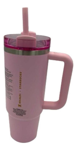 Stanley, Vaso Térmico Stanley + Starbucks Pink 2024 Genial