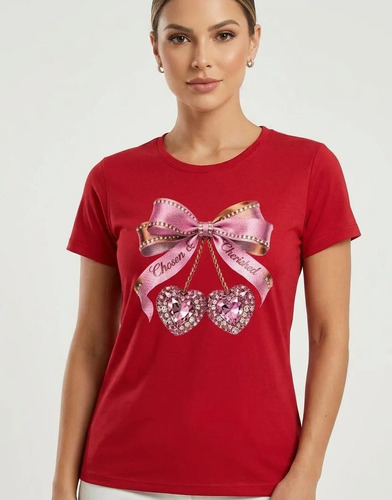 Blusa Básica Mujer Corta Casual Genérica