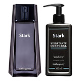 Stark Desodorante Colônia E Hidratante Corporal Masculino Mahogany