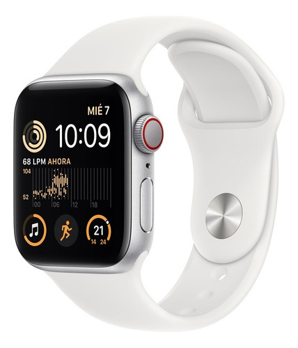 Apple Watch Se 2da Gen. 2022 Gps + Cellular Plata 40 Mm Rec