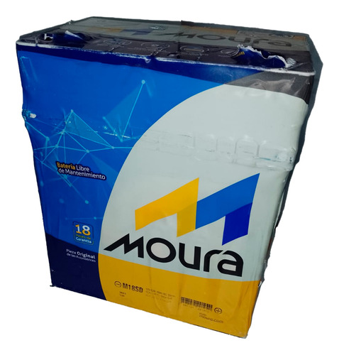 Bateria Auto Moura M18sd Honda Fit (borne Grueso)