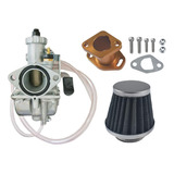 Carburador De 212 Cc Y Colector Apto Para Motocicletas Vm22 