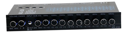 Ecualizador De 9 Bandas 9 Bandas De Ecualización Eq 12v Dc