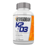 Vitamina D3 2000ui + Vitamina K2 229% (60 Caps) Nutrends Sabor Sem Sabor