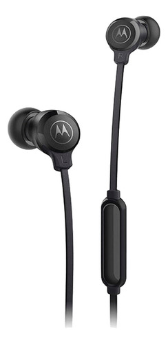 Audífono In-ear Manos Libres Motorola Earbuds 3s Blanco Color Negro