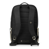 Mochila Hp Duotone Negra Con Dorado 15.6 4qf96aa P/notebook Color Negro Diseño De La Tela Poliéster