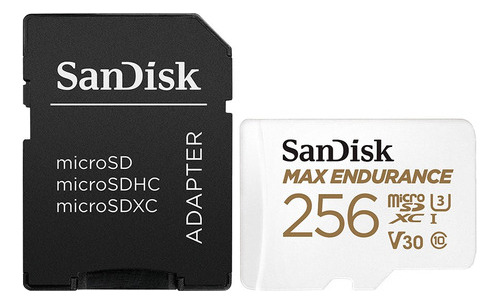 Cartão Memória Sandisk 256gb Micro Sdxc 100mbs E Adapt