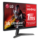Monitor LG 24gn60r-b 24' 144 Hz Ips Led Hdmi Freesync Gamer