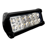 Faro Barra 12 Hiper Led 18w Barra Auxiliar Fijo Y Estrobo