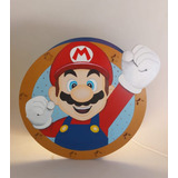 Velador Infantil Lampara Mario Bross !! Norte.deco 