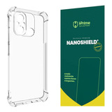 Kit Capa Case Para Redmi 12c Anti Impacto + Película Hprime