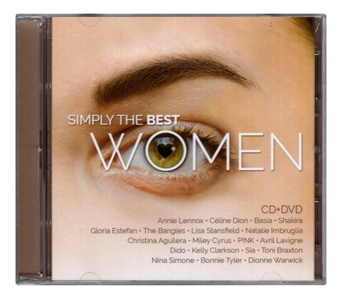 Simply The Best Women / Shakira Sia Avril Lavigne Cd + Dvd