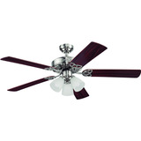 Coolfan Ventilador Lampara Techo Resindencial 5 Aspas 43