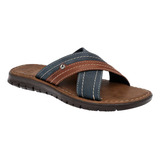 Sandalias Hombre Iguana 2029 Marino Camel 25-29 116-892