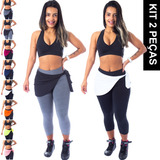 Kit 2 Tapa Bumbum Academia Cooper Dia-a-dia Fitness Sport