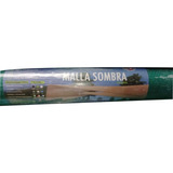 Malla Sombra Raschel Minirollo  2,10 X  5,0 Mts Verde 80%
