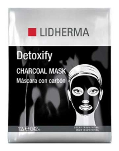 Detoxify Charcoal Mask Unidosis X 12 G Lidherma