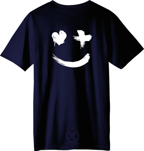 Polera Guiño Cara Sonriente - Smile - Corazon - Estampaking