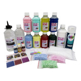 Kit Slime Para Fabricar Com As Crianças