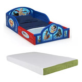 Cama Camita Infantil Play Area Con Colchon Dc Super Mascotas