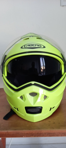 Casco Caberg Rebatible Con Visor Impecable Y Bluetooth