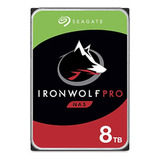 Disco Duro Interno Seagate Ironwolf Pro Nas De 8 Tb Hdd - 3,