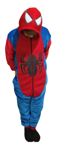 Pijama Spiderman Regalo Ideal Suave, Calientita P Dormir