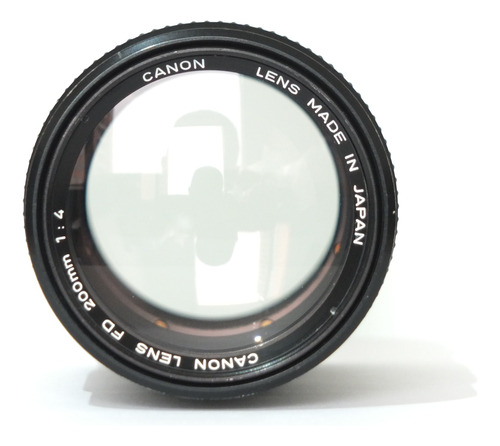 Lente Canon Lens Fd 200mm F4 Para Montura Canon Fd